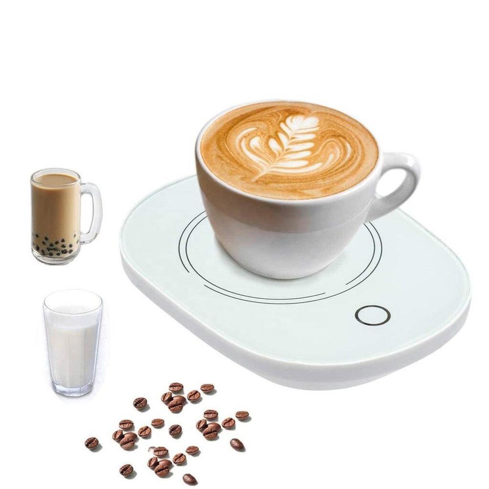 Electric Thermostatic Smart Mug Cup Beverage Warmer with Auto Shut Off - New